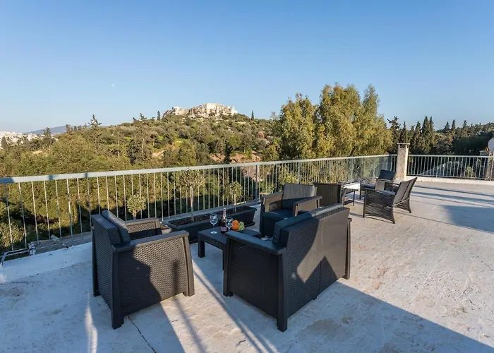 Iris Acropolis Terrace View